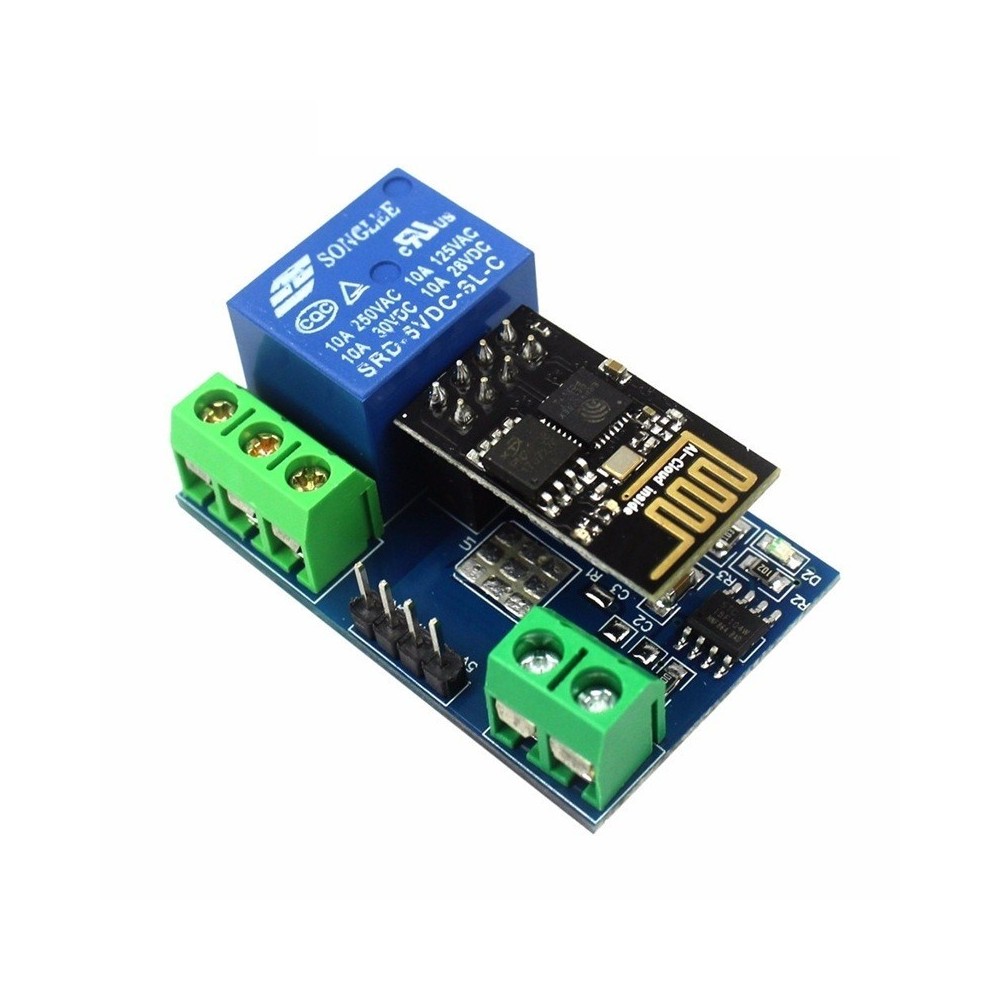 ESP8266 WIFI CON RELEVADOR W600