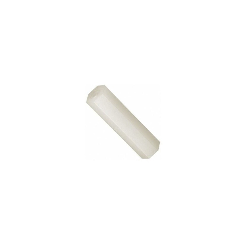 ESPACIADOR HEXAGONAL DE PLASTICO 2 H-H