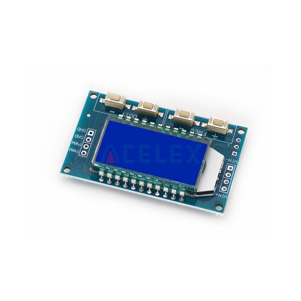 GENERADOR PWM 1 CANAL CON LCD 1Hz-150KHz