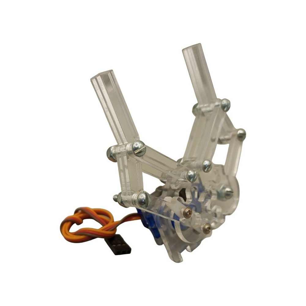 GRIPPER DE ACRILICO CON SERVO SG90