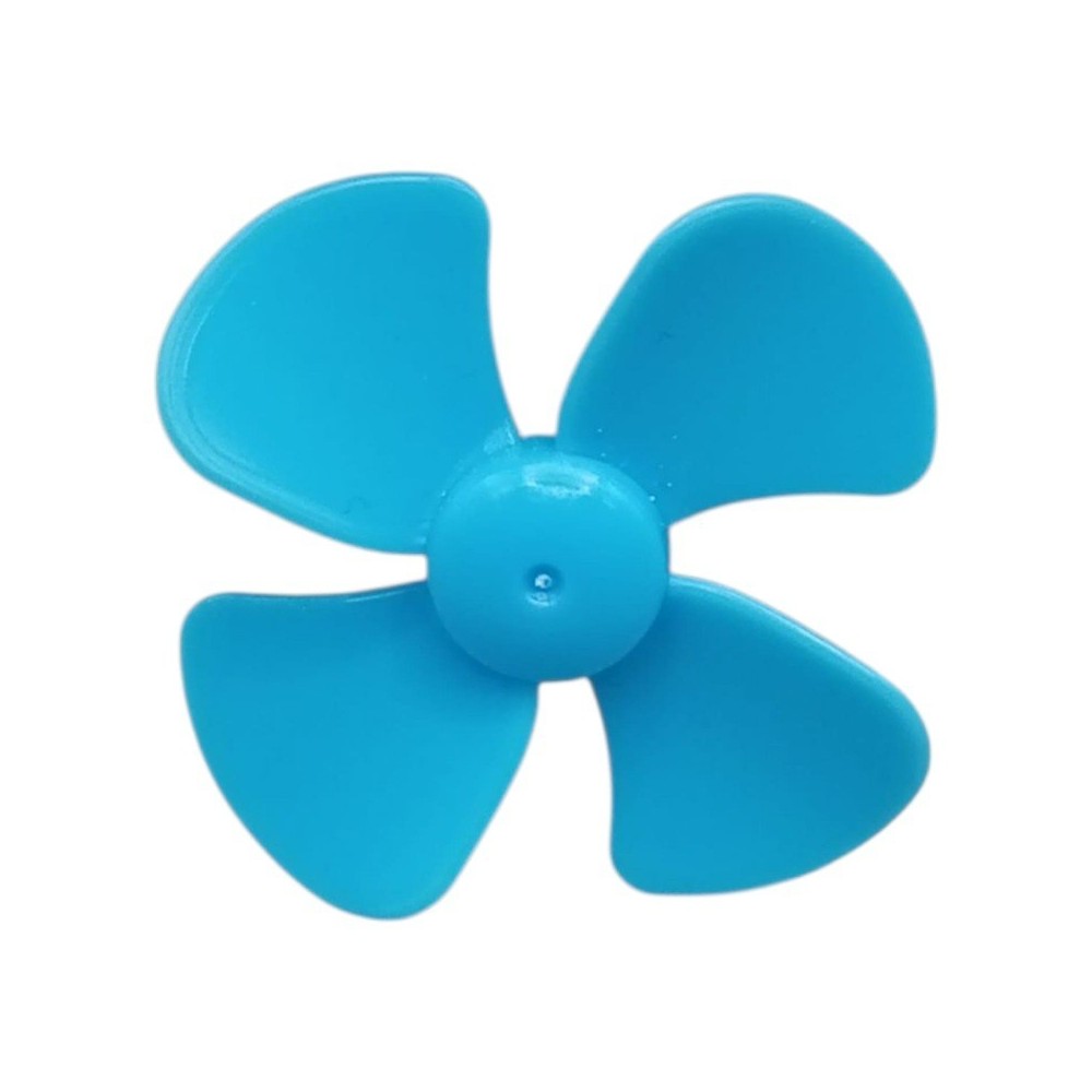HELICE DE 4 ASPAS 80 MM PARA EJE DE 3MM