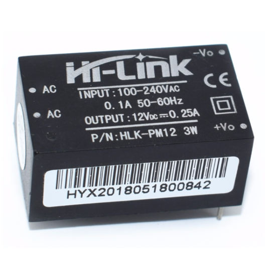 HLK-PM12 CONVERTIDOR AC-DC  12V 3W