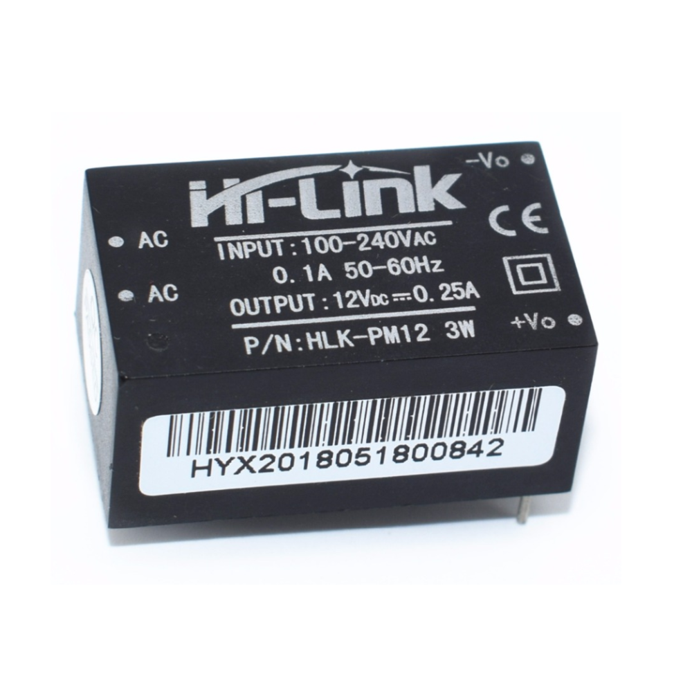 HLK-PM12 CONVERTIDOR AC-DC  12V 3W