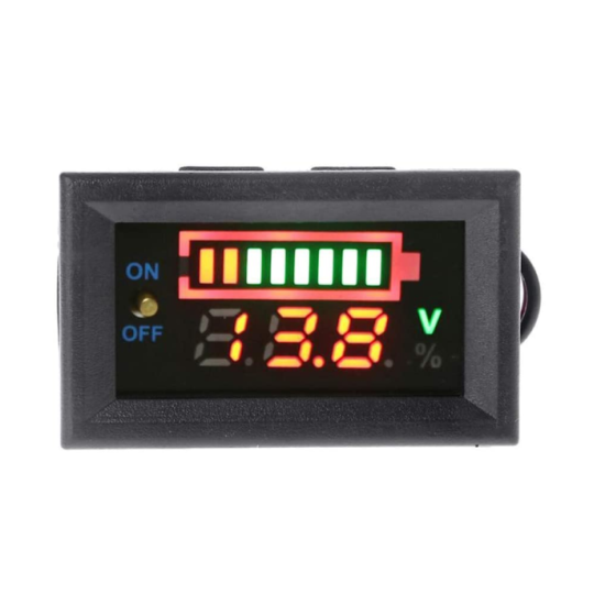 INDICADOR DE CARGA DE BATERIA DE ACIDO Y LITIO 3S