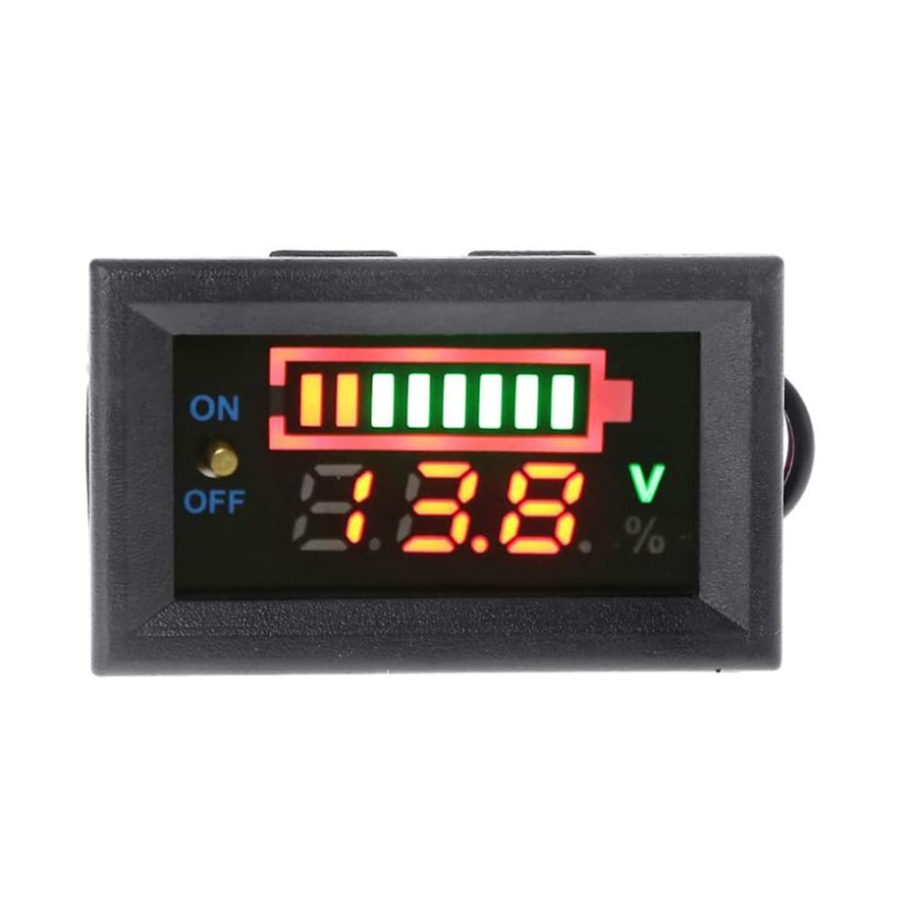 INDICADOR DE CARGA DE BATERIA DE ACIDO Y LITIO 3S