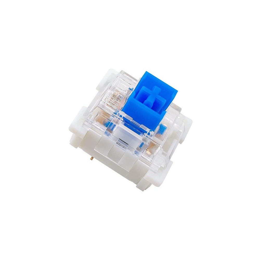 INTERRUPTOR DE TECLADO MECANICO AZUL 2 PINES