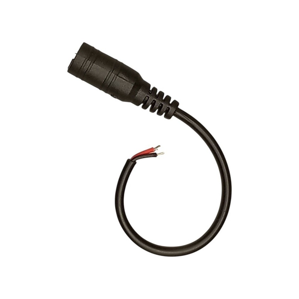 JACK CON CABLE CONECTOR HEMBRA PARA TIRA LED