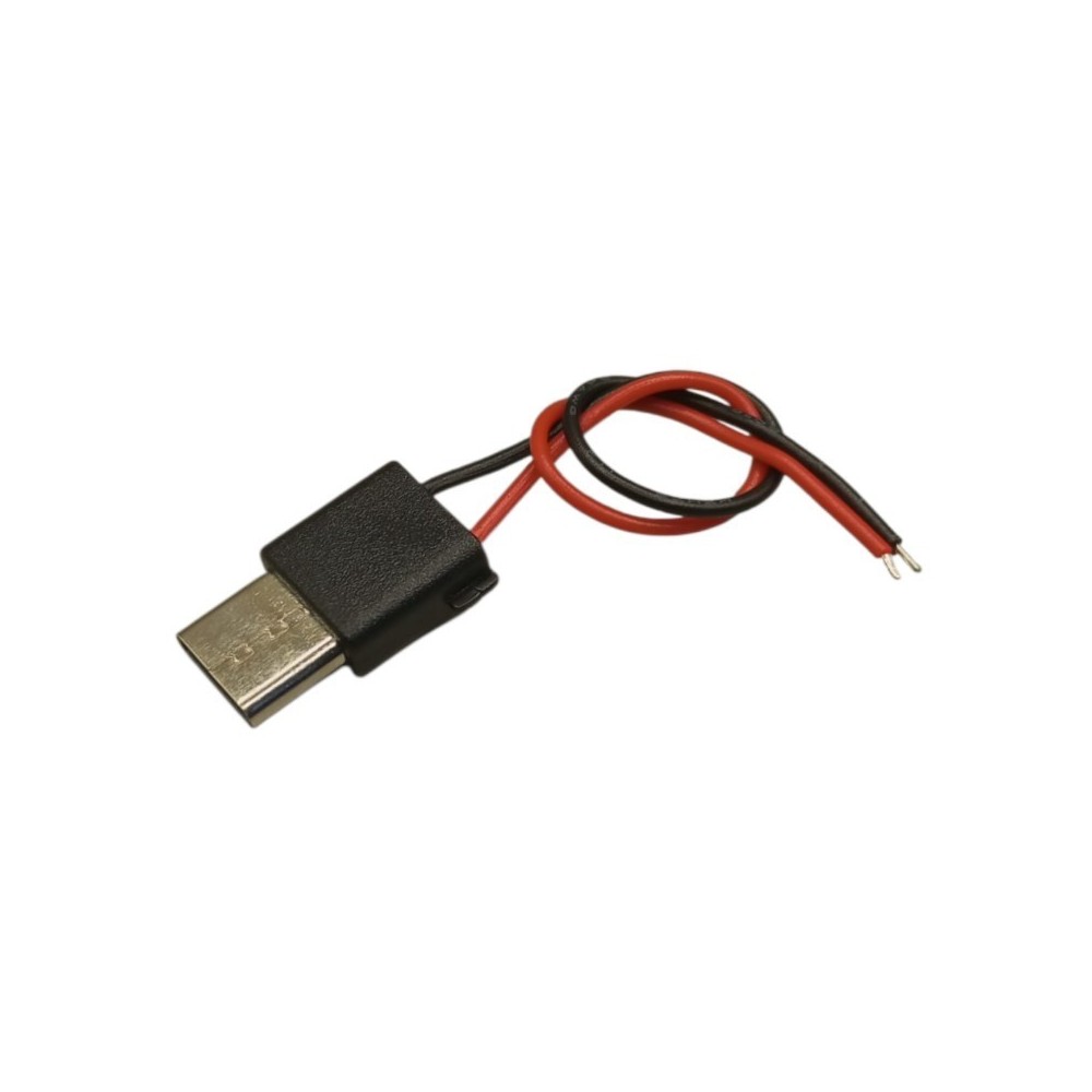 JACK USB TIPO C PARA CHASIS CON CABLE MACHO