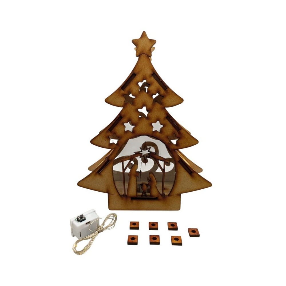 KIT ARBOL DE NAVIDAD NACIMIENTO KIT-ANNA