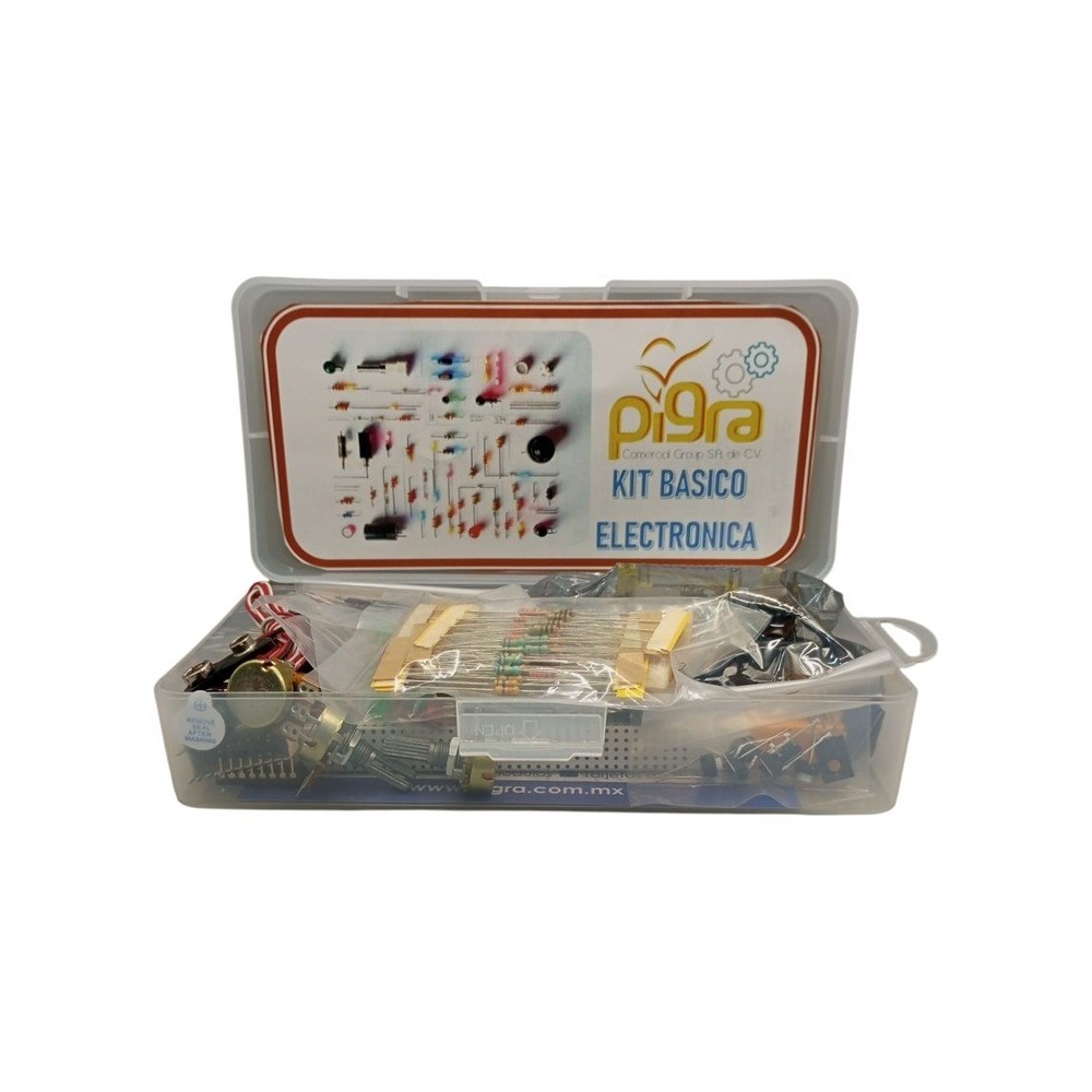 KIT BASICO ELECTRONICA PIGRA