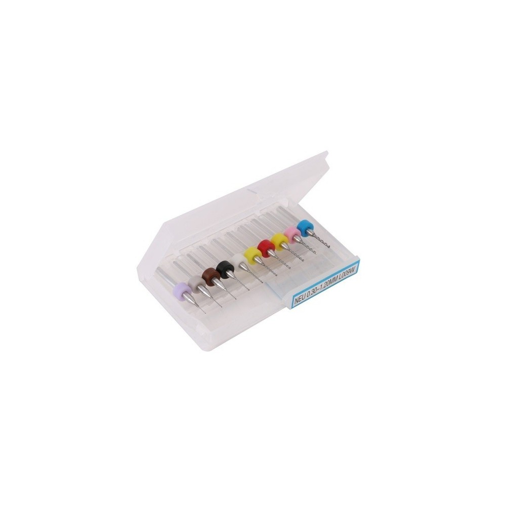 KIT BROCAS DE CARBURO DE TUNGSTENO 0.3-1.2 MM