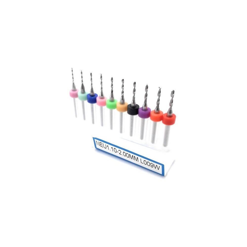 KIT BROCAS DE CARBURO DE TUNGSTENO 1.-2.0MM