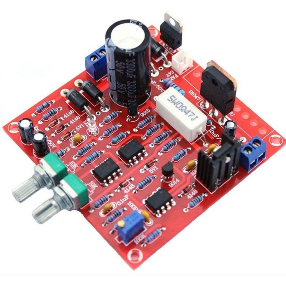 KIT FUENTE DE ALIMENTACION 0-30V 2mA-3A