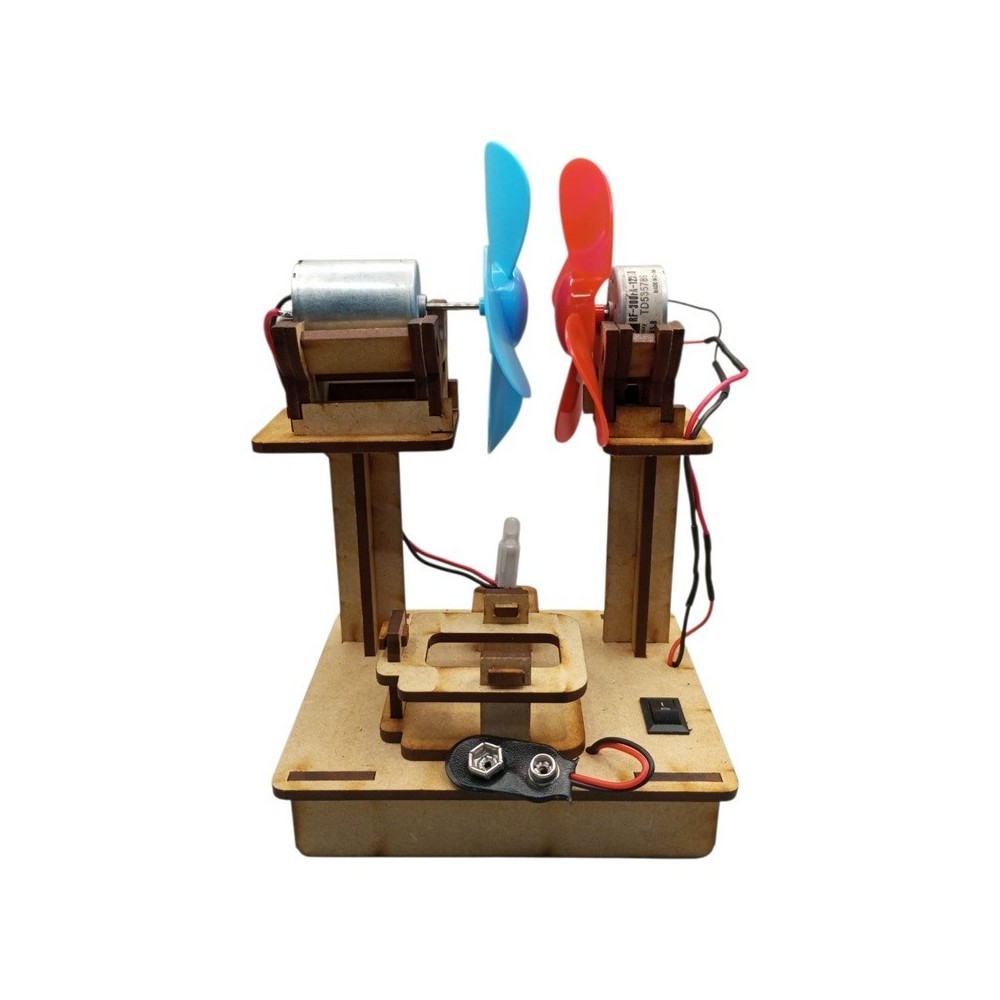 KIT GENERADOR EOLICO MDF
