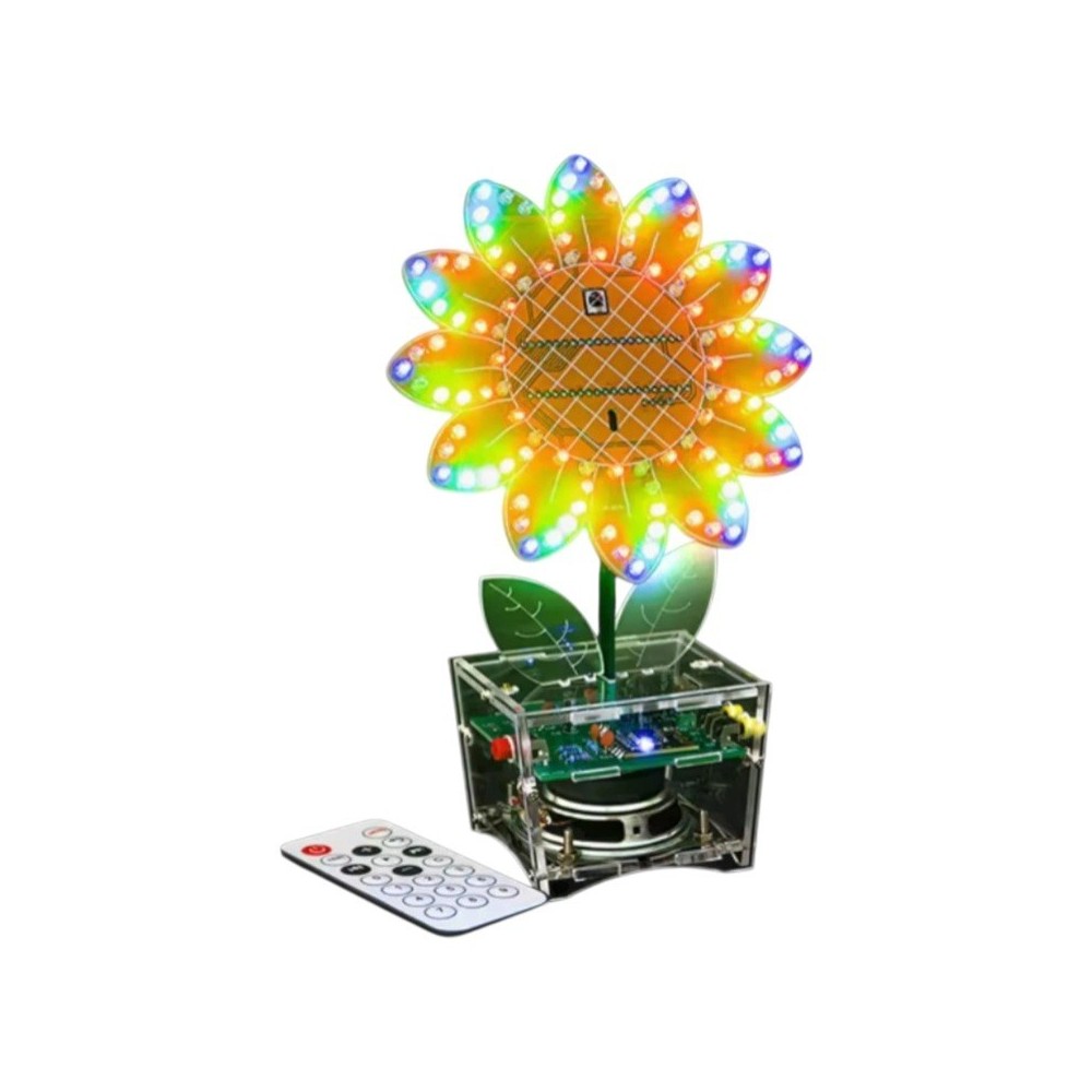 KIT GIRASOL BOCINA PCB BLUETOOTH PRACTICA DE SOLDADURA KIT-GIRA