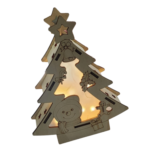 KIT LÁMPARA ÁRBOL DE NAVIDAD