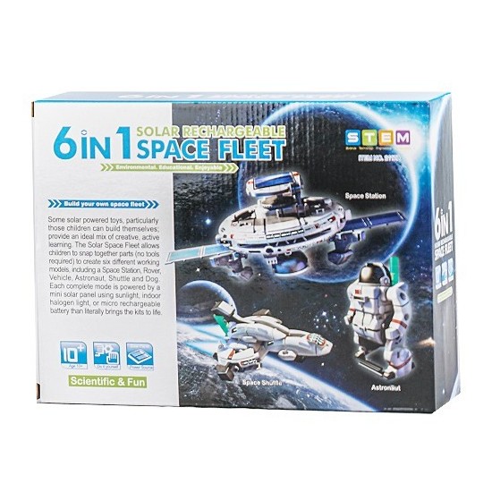 KIT SOLAR 6 EN 1 SPACE FLEET