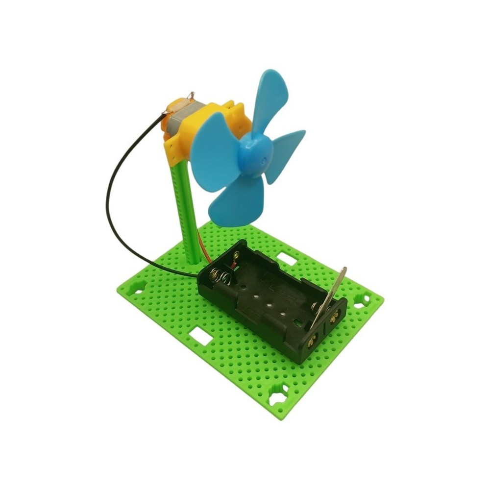 KIT VENTILADOR PLASTICO 4 ASPAS
