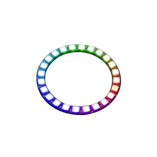 ANILLO NEOPIXEL WS2812 RGB 24 LEDS 5V