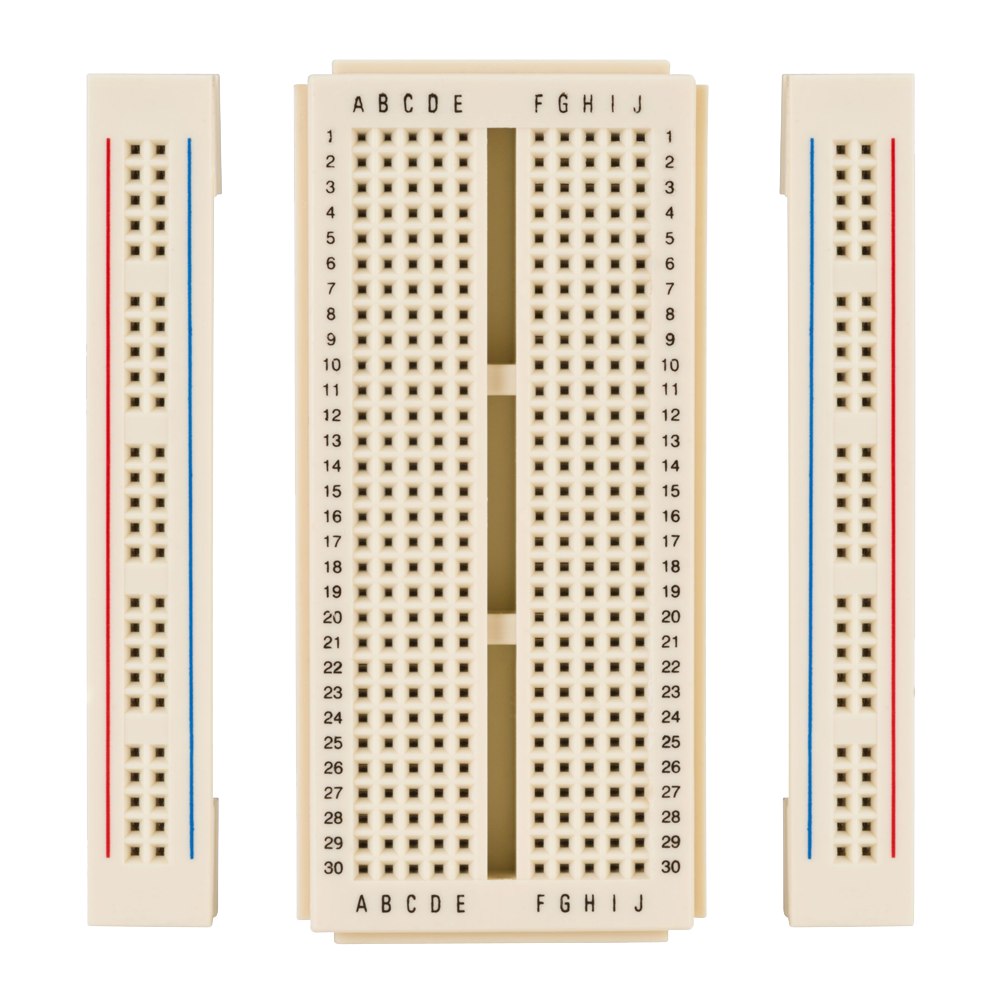 MINI PROTOBOARD 1 BLOQUE 2 TIRAS DESLIZABLES  400 PUNTOS