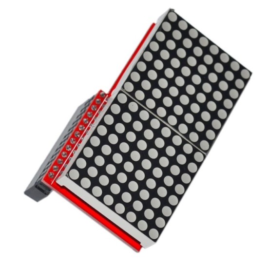 MODULO 2 MATRICES LED 8X8 COMPATIBLE CON RASPBERRY