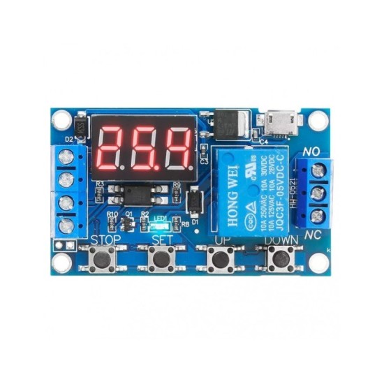 MODULO TEMPORIZADOR PROGRAMABLE CON RELEVADOR SN-108