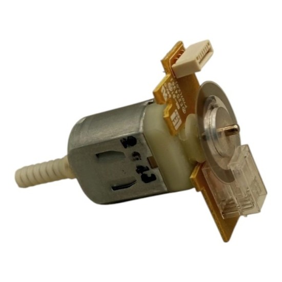 MOTOR COLOR CON ENCODER Y ENGRANE SIN FIN