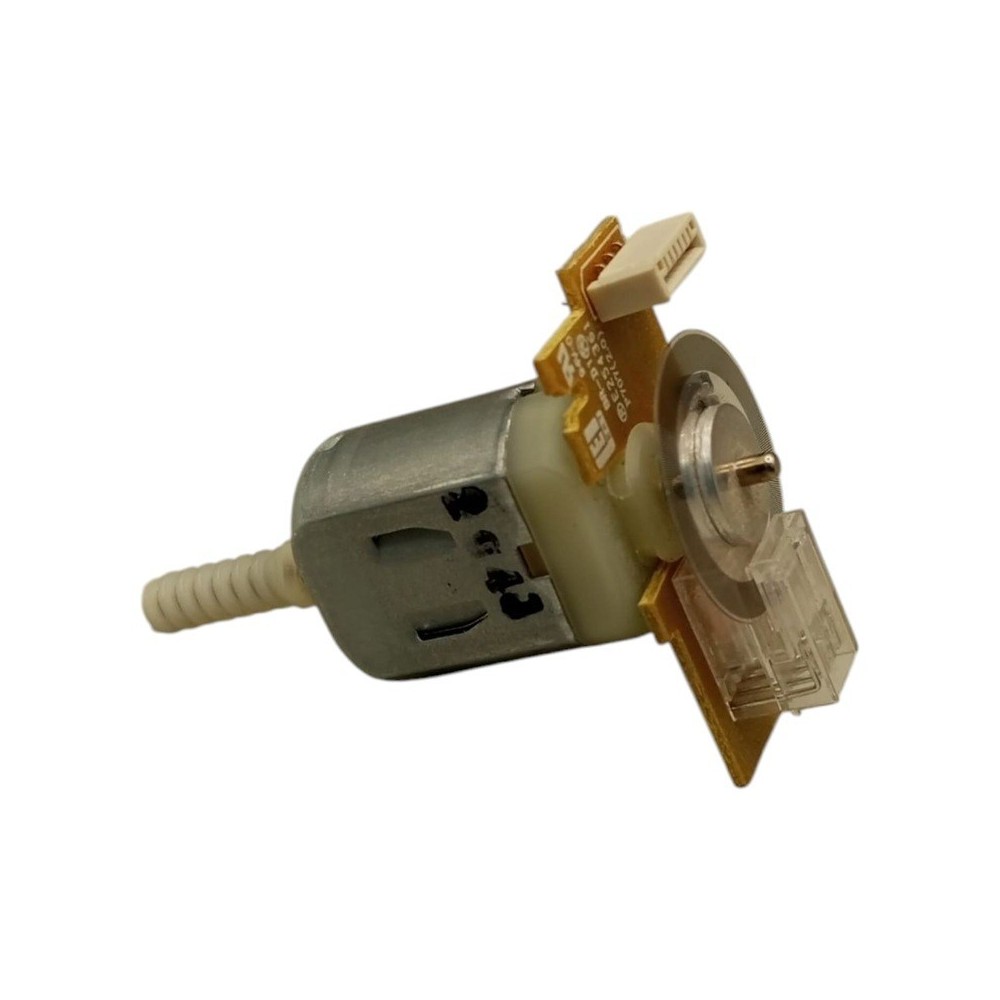 MOTOR COLOR CON ENCODER Y ENGRANE SIN FIN