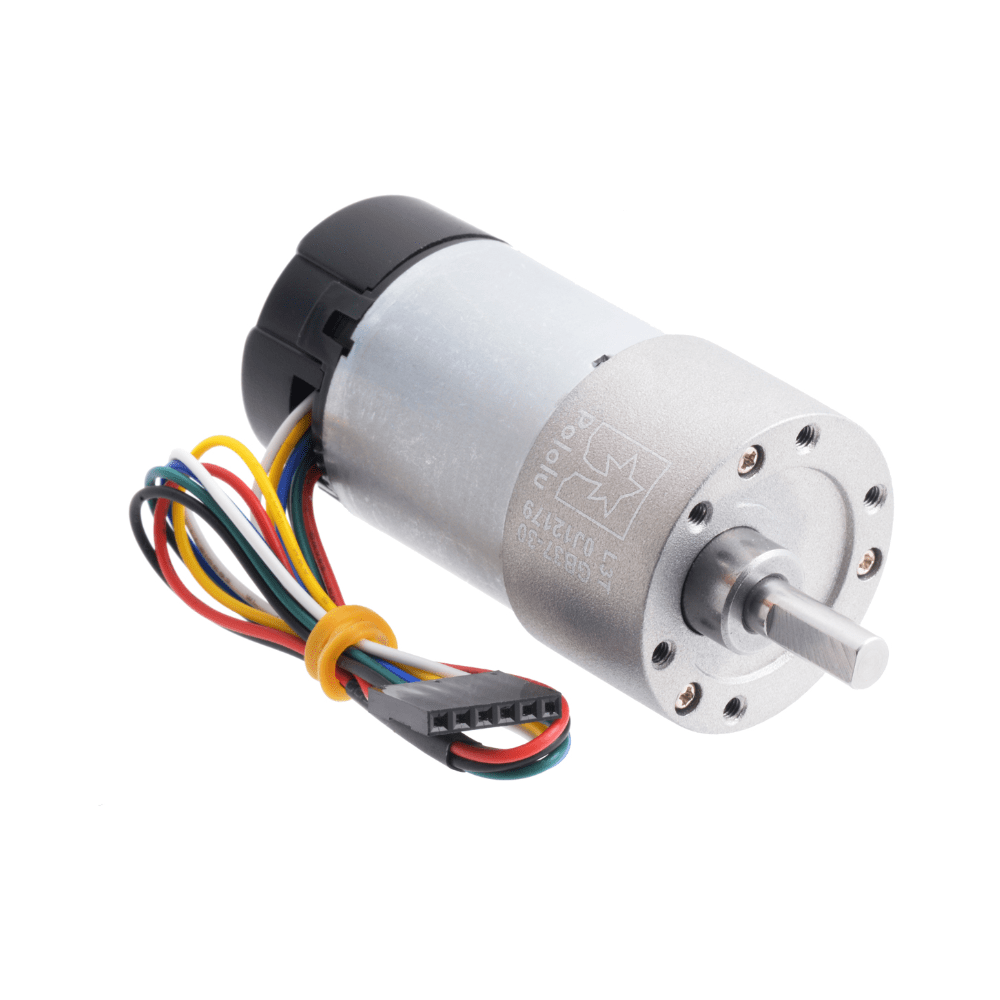 MOTORREDUCTOR CON ENCODER 37D 131:1
