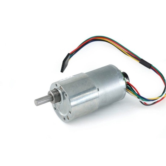 MOTORREDUCTOR CON ENCODER JGB37-3530 37D 24V
