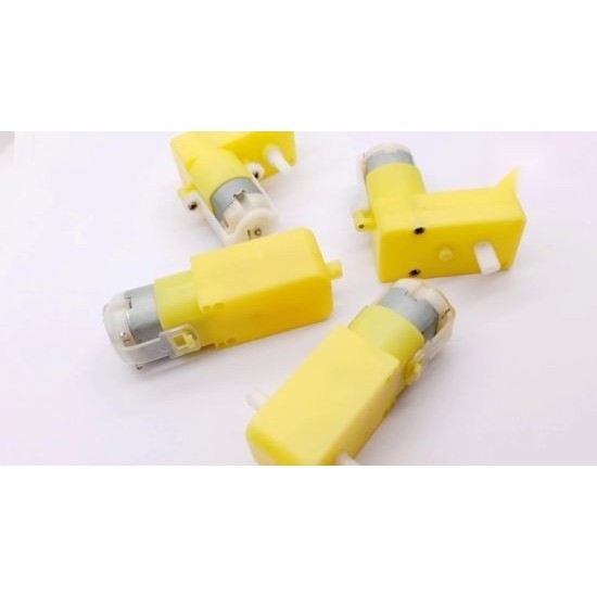 MOTORREDUCTOR DE PLASTICO AMARILLO