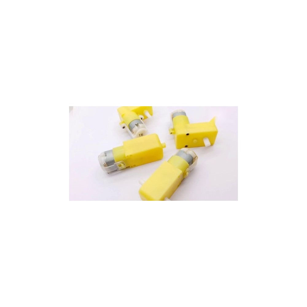 MOTORREDUCTOR DE PLASTICO AMARILLO