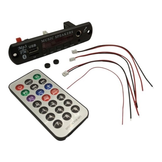 MP3 USB REPRODUCTOR AMPLIFICADO PANEL BLUETOOTH