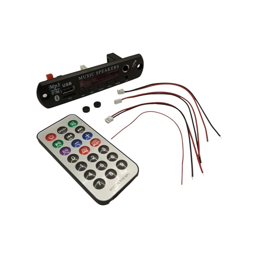 MP3 USB REPRODUCTOR AMPLIFICADO PANEL BLUETOOTH